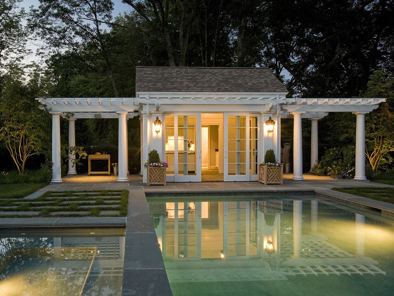 Weston Pool Cabana Merrimack Design Architects PLLC